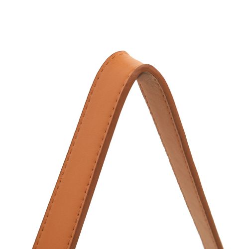 Lustro ścienne na pasku, 40 cm, złote na Arena.pl