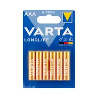 36 sztuk VARTA LR03 AAA 1,5V LONGLIFE blister
