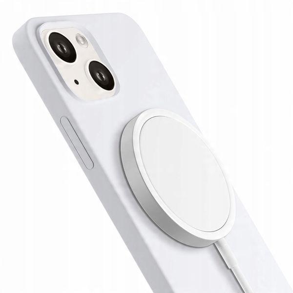 Etui na Apple iPhone 14 Plus - 3mk HARDY Silicone MagCase White zdjęcie 6