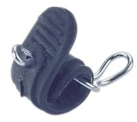 Część dolna podtrzymywacza do ogona, gumowa i klamra, 5 szt., Kerbl