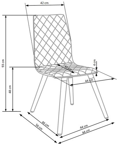 K282 KRZESŁO BEŻOWE na Arena.pl