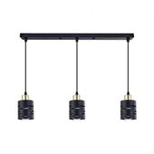 OPRAWA WISZĄCA ELEN STAL CZARNY ZŁOTY 35W IP20