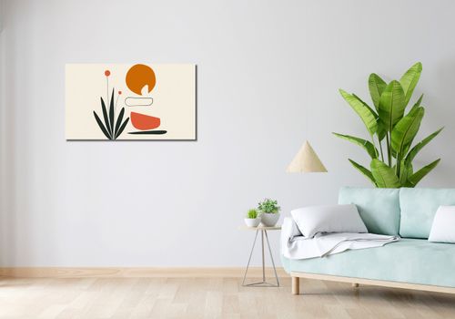 Obraz 90x50cm Abstrakcyjny Zen na Arena.pl