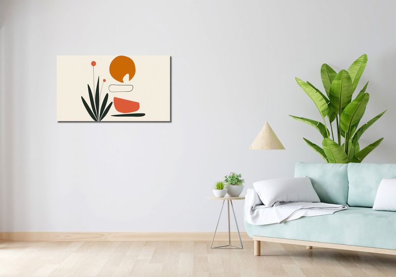 Obraz 90x50cm Abstrakcyjny Zen zdjęcie 2