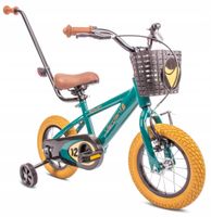 Rower dziecięcy SUN BABY Verdant Rowan 12 cali dla chłopca Zielony