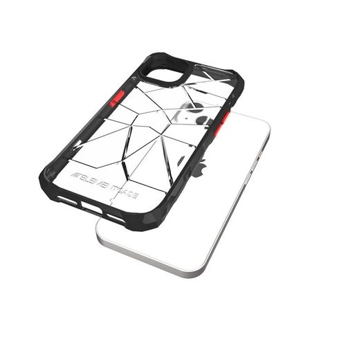 Element Case Special Ops X5 - Pancerne etui iPhone 14 (Mil-Spec Drop Protection) (Clear/Black) na Arena.pl