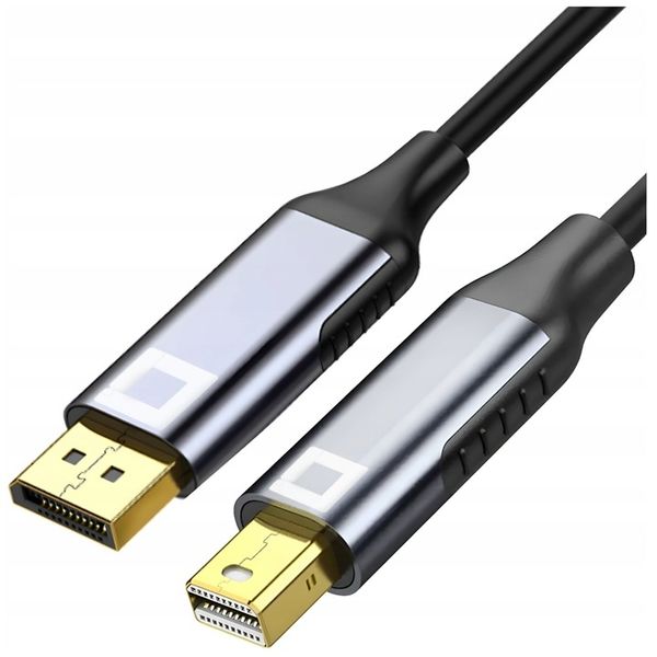 CO2 KABEL MINI DISPLAYPORT 1.4 PRZEWÓD DO MONITORA MINI DP - DP 8K 60HZ 3M zdjęcie 1