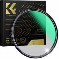 FILTR Polaryzacyjny CPL K&F CONCEPT NANO-X Ultra-Low Reflection 58mm 58 mm