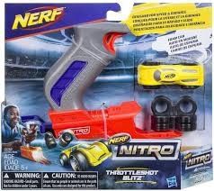 Hasbro NERF Nitro Throttleshot szary na Arena.pl