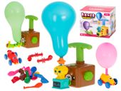 Wyrzutnia Balonów Miś Samochód Aerodynamiczny Zestaw XL Balony Pompka Auta