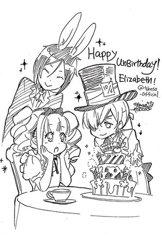 Pocztówka Urodzinowa - Kuroshitsuji na Arena.pl