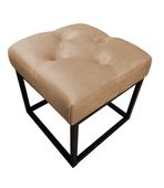 Pufa CHESTERFIELD LOFT ławka podnóżek metal MG06