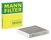 MANN FILTR KABINOWY WĘGLOWY CUK26010 CUK 26010