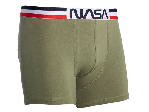 Bokserki Nasa Boxer Basic-Stripe Kaki NASA-BOXER49 M na Arena.pl