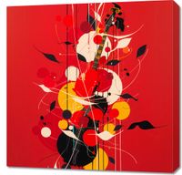 Obraz 70x70cm Melodyjna Barwa