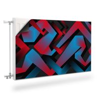 Mata MAGNETYCZNA Grzejnika Graffiti Abstrakcja 120cm x 60cm