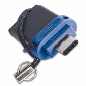 verbatim pendrive 64gb usb-c/usb-aczarny/black 49967