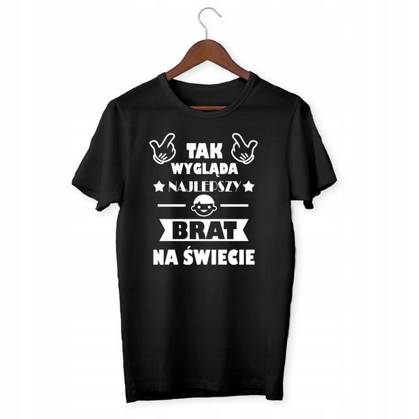 KOSZULKA NAJLEPSZY BRAT NA PREZENT EVER DLA NIEGO zdjęcie 5