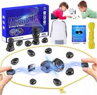 MAGNETIC XXL GRA MAGNETYCZNA SZACHY GRA RODZINNA STRATEGICZNA 40 KAMIENI
