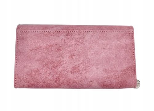 PORTFEL DAMSKI DUŻY SKÓRZANY PREZENT RÓŻOWY JENNIFER JONES MEDIUM na Arena.pl