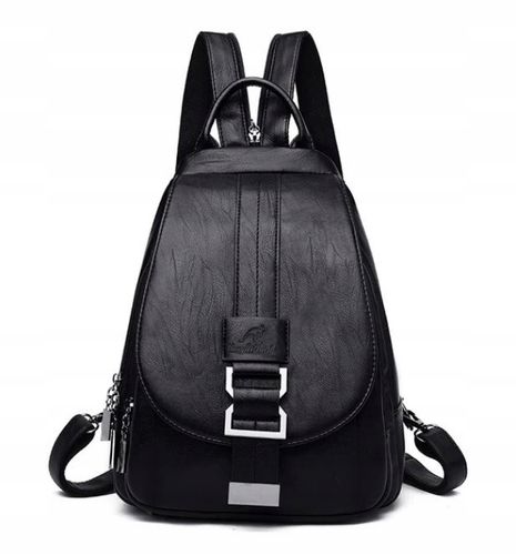 PLECAK DAMSKI PLECACZEK MIEJSKI DO SZKOŁY PRACY EKO SKÓRA VINTAGE TORBA 2W1 na Arena.pl