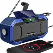 Radio przenośne Turystyczne Budowlane AM FM Kayinow Niebieskie