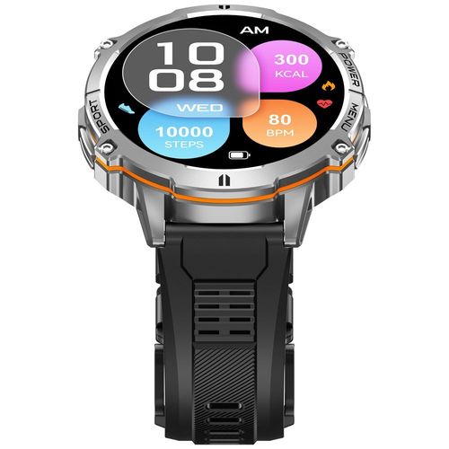 smartwatch gravity grafitowy pasek + bransoleta gt42-3 na Arena.pl