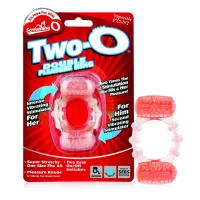 the screaming o two-o pierścień silikonowy z dwoma wibracjami