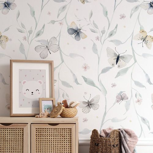 Tapeta Motyle W02 270 cm płótno na Arena.pl