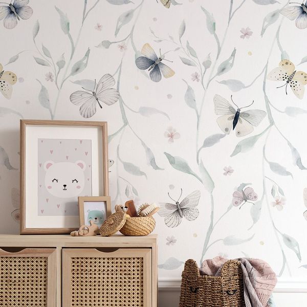Tapeta Motyle W02 270 cm płótno zdjęcie 2