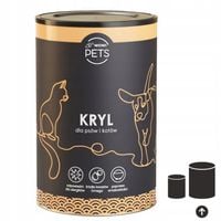 Suplement dla psa i kota Mączka z kryla witaminy 400 g żródło kwasów omega