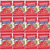 Blublo Żelki pianki o smaku truskawkowym 80 g x 12 sztuk