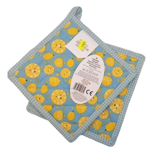 Uchwyt do Garnków Podkładka 20x20 2szt Cytryna na Arena.pl