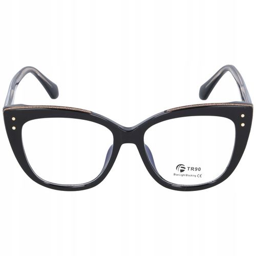 Okulary damskie zerówki do komputera Bluelight filtr na Arena.pl