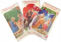 Opłatek Wigilijny zestaw na Boże Narodzenie duże 3 szt 10 OPAKOWAŃ 30szt