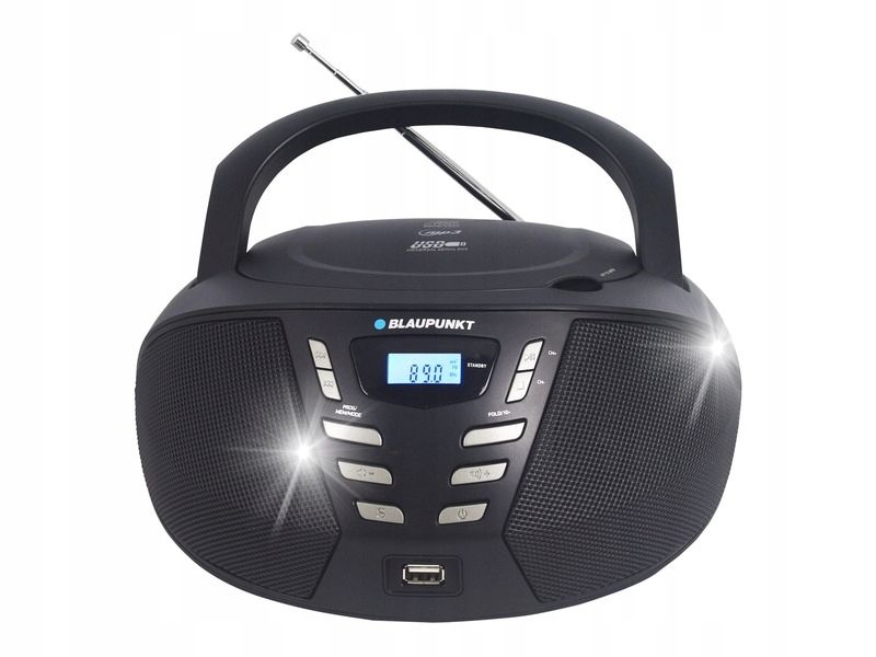 Boombox Blaupunkt CD/mp3/USB/AUX BB7BK zdjęcie 4