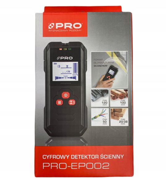 DETEKTOR ŚCIENNY CYFROWY EP002 PRO zdjęcie 5