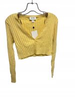 MONKI sweter damski Doris Yellow r.L