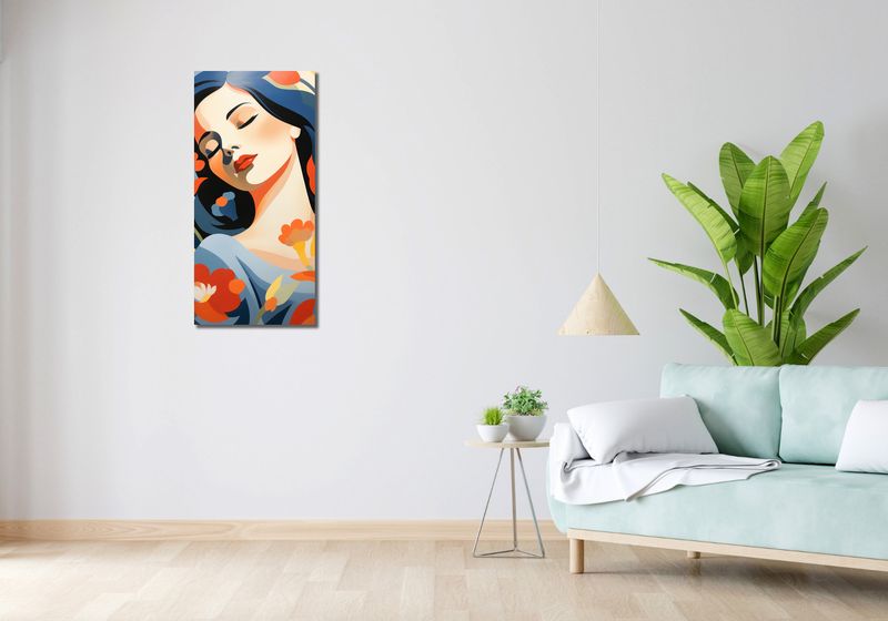 Obraz 40x90cm Urok Wewnętrzny zdjęcie 2