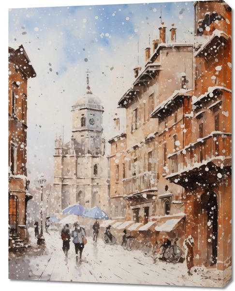 Obraz 70x90cm Urok Starych Miast zdjęcie 1