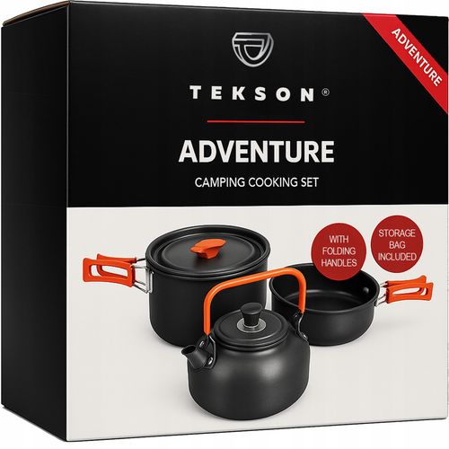 zestaw garnków campingowych adventure tekson na Arena.pl