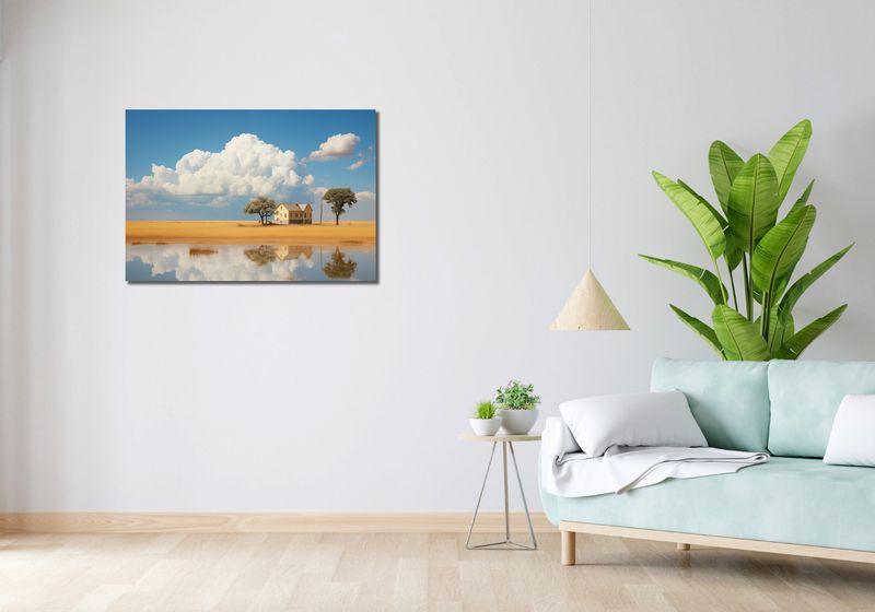 Obraz 90x60cm Domostwo zdjęcie 2