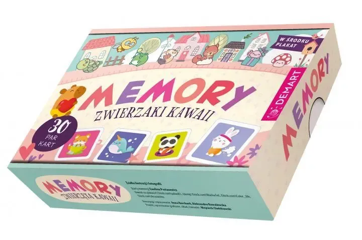 Memory. Zwierzaki kawaii zdjęcie 1