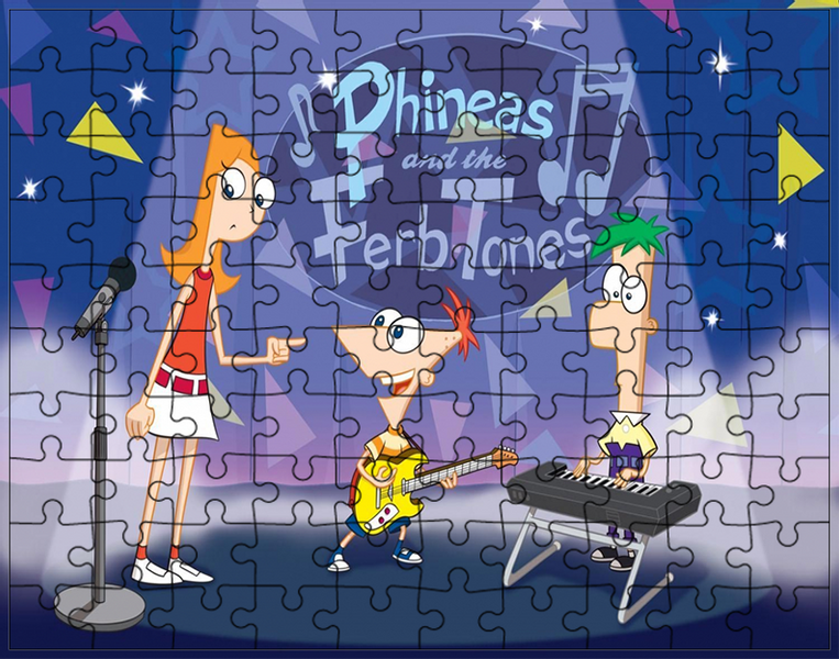 Puzzle Fineasz i Ferb zdjęcie 1