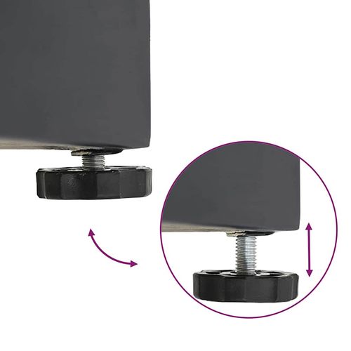 Podstawa do parasola na zewnątrz ciemno szary 45 x 45 x 31.5 cm na Arena.pl