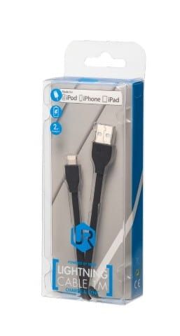 Trust UrbanRevolt Flat Lightning Cable 1m - black na Arena.pl