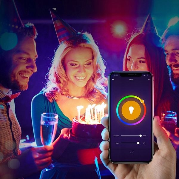 Gosund Inteligentna Żarówka Led Rgb Wifi Wb4 E27 zdjęcie 7