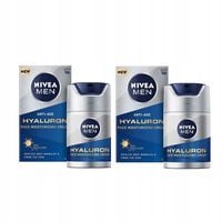 NIVEA MEN Hyaluron Przeciwzmarszczkowy krem do twarzy 2 x 50 ml