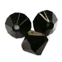 KRYSZTAŁKI DIAMENT KORALIKI DO BRANSOLETEK DO BIŻUTERII CZARNE 6MM 100SZT