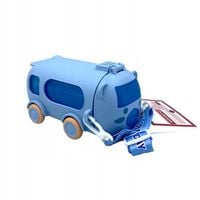 Butelka z Smukee Bidon z paskiem 480ml Wesołe Kształty Autobus Autko
